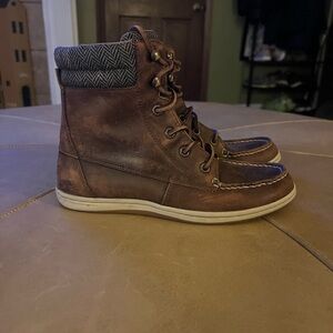 Sperry Brown Girl’s High-Top Boots